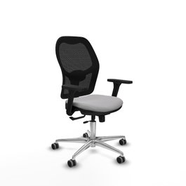 PIQUERAS Y CRESPO Silla de oficina Jorquera Gris claro y Negro