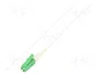 QOLTEC Latiguillo de fibra óptica LC/APC a LC/APC 2m 9/125µm SMF