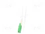 QOLTEC Latiguillo de fibra óptica LC/APC a LC/APC 2m 9/125µm SMF