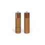 Livoo MEN425 Juego de 2 Molinillos Manuales de Sal y Pimienta de Madera de Acacia con Molinillo de Cerámica Ajustable