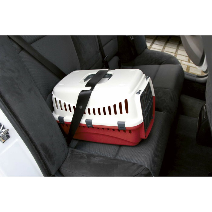 Kerbl Transportín Expedion Crema/Rojo 48x32x32 Kerbl Transportín Expedion Crema/Rojo 48x32x32