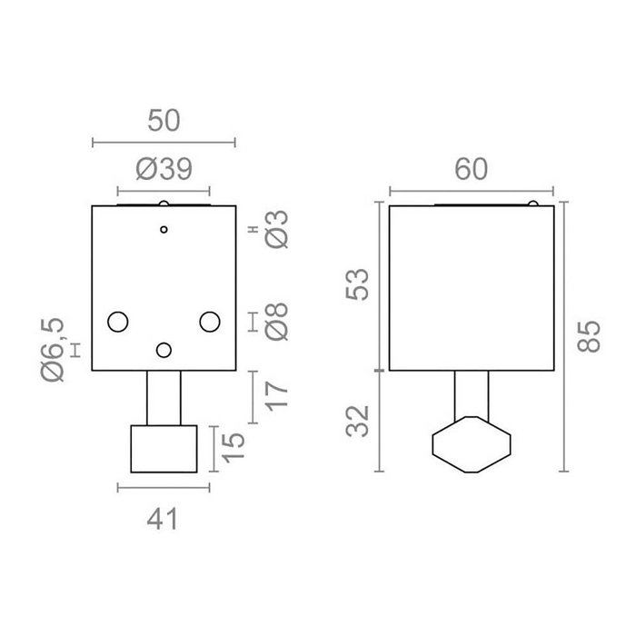Micel Candado Cuadrado CN13 Sin Base con Llave Tubular CB Cromo Brillo Acero Inoxidable Latón 50 x 85 x 60 mm Micel Candado Cuadrado CN13 Sin Base con Llave Tubular CB Cromo Brillo Acero Inoxidable Latón 50 x 85 x 60 mm