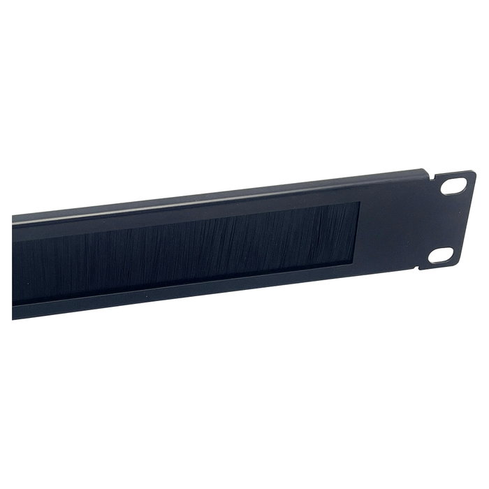 Equip Panel pasacables con cepillo para armario rack 10" color negro Equip Panel pasacables con cepillo para armario rack 10" color negro