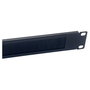 Equip Panel pasacables con cepillo para armario rack 10" color negro
