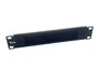 Equip Panel pasacables con cepillo 10 pulgadas 1U Negro