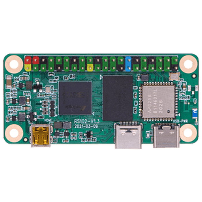 ALLNET D4E32H Radxa Zero 4GB RAM 32GB eMMC Pinleiste gelötet Antenne onboard