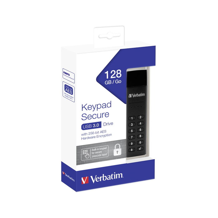 Verbatim Keypad Secure 128GB USB 3.0