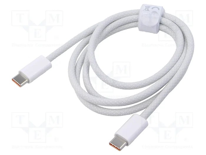 BASEUS Cable USB 2.0 High Speed USB-C a USB-C 1m Blanco BASEUS Cable USB 2.0 High Speed USB-C a USB-C 1m Blanco