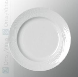 STEELITE SPYRO Plato Llano de Vajilla 30 cm (30 cm) (Set de 12)