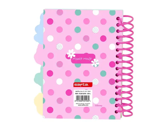 Safta Bloc de notas A6 Minnie Mouse