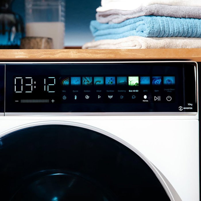 Cecotec Lavadora frontal 10 kg 1400 rpm A Bolero DressCode 10900 Inverter FullColor 11 prog