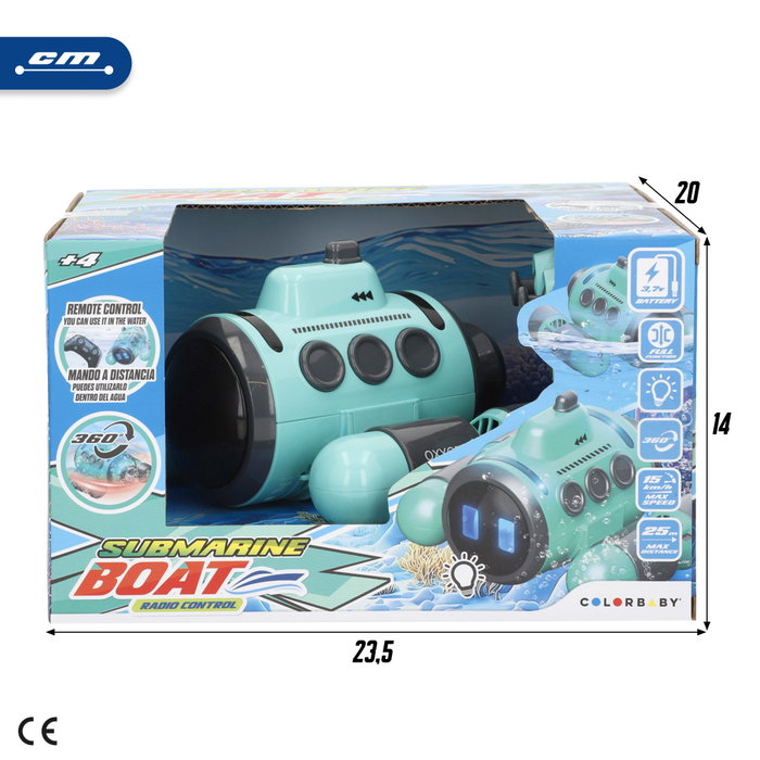Racing Boat-Submarino RC Batt