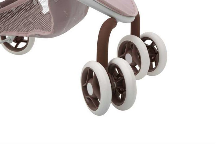 Muñecas Arias Silla de Paseo Bear, Dimensiones 29x53x60 cm, Altura del Manillar 62 cm, para Niño a partir de 36 Meses