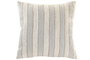 DKD Home Decor India lino 2c25 Cojin Tradicional Azul Claro Beige 45 x 45 cm (2 Unidades) Algodon, Viscosa, Polyester