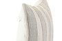 DKD Home Decor India lino 2c25 Cojin Tradicional Azul Claro Beige 45 x 45 cm (2 Unidades) Algodon, Viscosa, Polyester