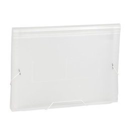 Clasificador Acordeon Carchivo Pp Transl. Fº 13 Dptos.Gomas Incoloro (Set de 4)