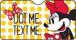Parasol Delantero Suv Minnie 150x80 cm con Alta Protección - CZ10258 - Producto Oficial Disney