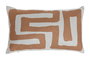 DKD Home Decor Cojin Boho Crudo y Mostaza 30 x 50 cm Colección Terracotta 1c24 (2 Unidades) Algodón