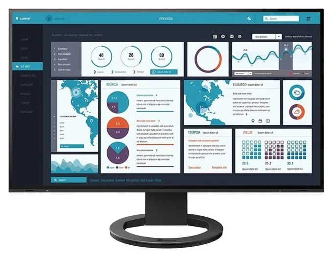Eizo FlexScan EV2795-BK 27 pulgadas Monitor IPS QHD Eizo FlexScan EV2795-BK 27 pulgadas Monitor IPS QHD