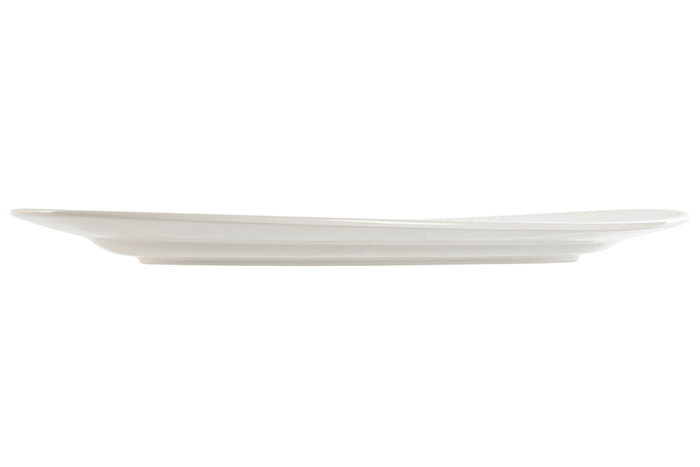 DKD Home Decor Bandeja de Porcelana Blanca Carve Loving 24 DKD Home Decor Bandeja de Porcelana Blanca Carve Loving 24