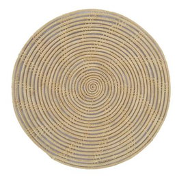 DKD Home Decor Individual Balines Natural 36.5 x 36.5 cm (12 Unidades)