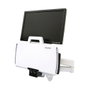 Ergotron Serie 200 Combo Arm Blanco para Montaje de Pared, Soporta LCD hasta 61 cm (24 pulgadas), Mango para Teclado y Mouse, Incluye Reposamuñecas y Lector de Código de Barras