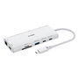 D-Link DUP-A01 Hub USB-C 10 en 1, 100W PD, 2x HDMI 4K 60Hz, Ethernet Gigabit, 10 Gbps, Lector SD/microSD, Conectividad para Portátil
