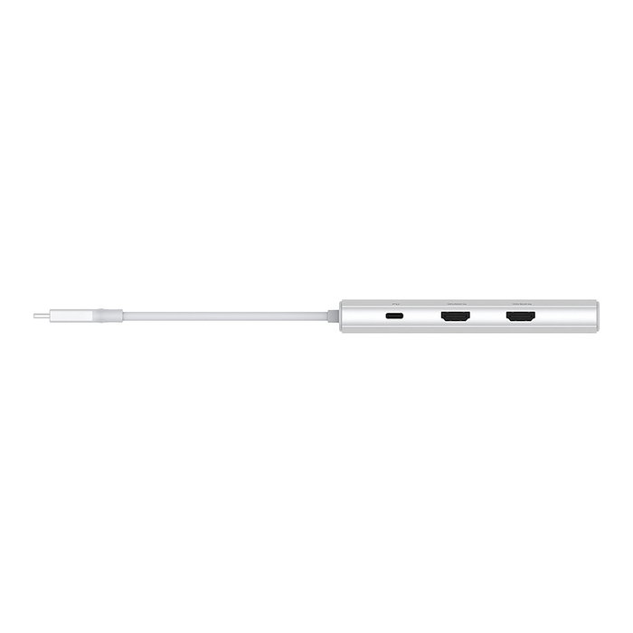 D-Link DUP-A01 Hub USB-C 10 en 1 con 2x HDMI 4K, Ethernet y PD 100W - Blanco D-Link DUP-A01 Hub USB-C 10 en 1 con 2x HDMI 4K, Ethernet y PD 100W - Blanco