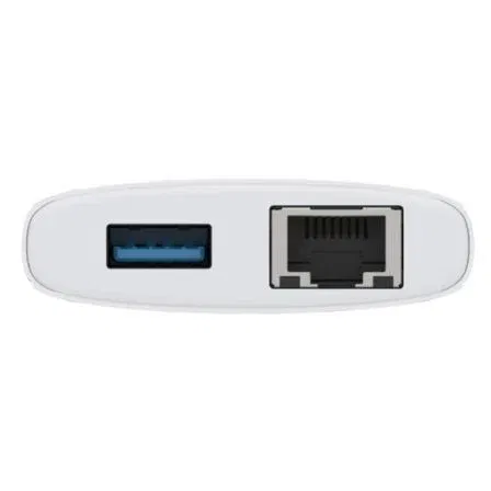 D-Link DUP-A01 Hub USB-C 10 en 1 con 2 HDMI 4K, 10Gbps, USB-C PD 100W, Ethernet RJ45, Lector SD/MicroSD Blanco