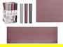 Arte Regal Alfombrilla Yoga Surtidos Colores Neutros 173 x 58 cm (Set de 12)