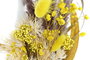 DKD Home Decor Ramo de Flores Secas Surtido Amarillo y Rosa