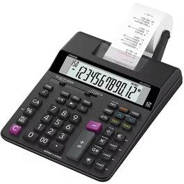 Casio HR-200RCE Calculadora de oficina con impresora 12 dígitos Negro