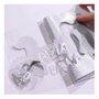 LOKLiK Europe Plotterfolie Glitzer Blanco 30,5 x 90 cm