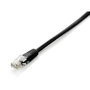 Equip Cable de red U/UTP Categoría 6 0.25m negro