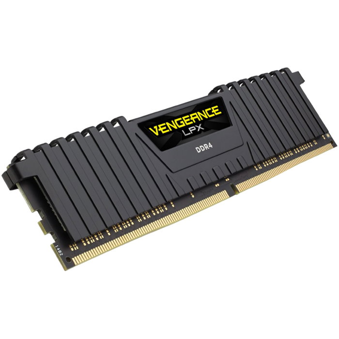 Corsair Vengeance LPX Memoria RAM DDR4 8GB 3200MHz CL16 XMP 2.0 para PC Intel & AMD - Negro