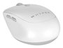 Hyper Mouse Bluetooth 5.0, 3 Dispositivos, DPI Ajustable, 1 x AA, Blanco/Gris