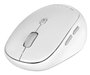 Hyper Mouse Bluetooth 5.0, 3 Dispositivos, DPI Ajustable, 1 x AA, Blanco/Gris