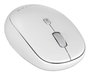 Hyper Mouse Bluetooth 5.0, 3 Dispositivos, DPI Ajustable, 1 x AA, Blanco/Gris