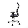 PIQUERAS Y CRESPO Silla de oficina Jorquera Gris y Blanca