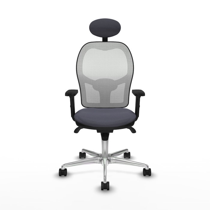 PIQUERAS Y CRESPO Silla de oficina Jorquera Gris y Blanca PIQUERAS Y CRESPO Silla de oficina Jorquera Gris y Blanca