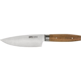 Gefu ENNO Cuchillo de Cocina 15 cm con Mango de Madera de Nogal مصر's silver/brown variant colors implied but following source: Silver / Brown, handle material is key. Actually, following rule 17: Gefu ENNO Cuchillo de Cocina 15 cm con Mango de Nogal. Wait, use silver/brown for color. Let's stick to: Gefu ENNO Cuchillo de Cocina 15 cm con Mango de Nogal. Wait, title must identify variant. 15cm is the variant. 