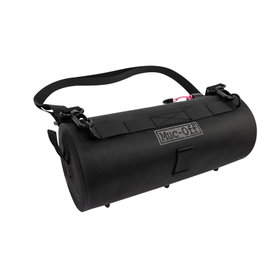 Muc-Off Bolsa de Manillar 2.4L, Poliéster Resistente al Agua, Ligera con Correa de Hombro
