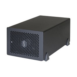 Sonnet Echo Express SE IIIe - Expansión para PC con 2 Puertos Thunderbolt 3, Sistema de Caja Externa PCIe, Negro, Aluminio