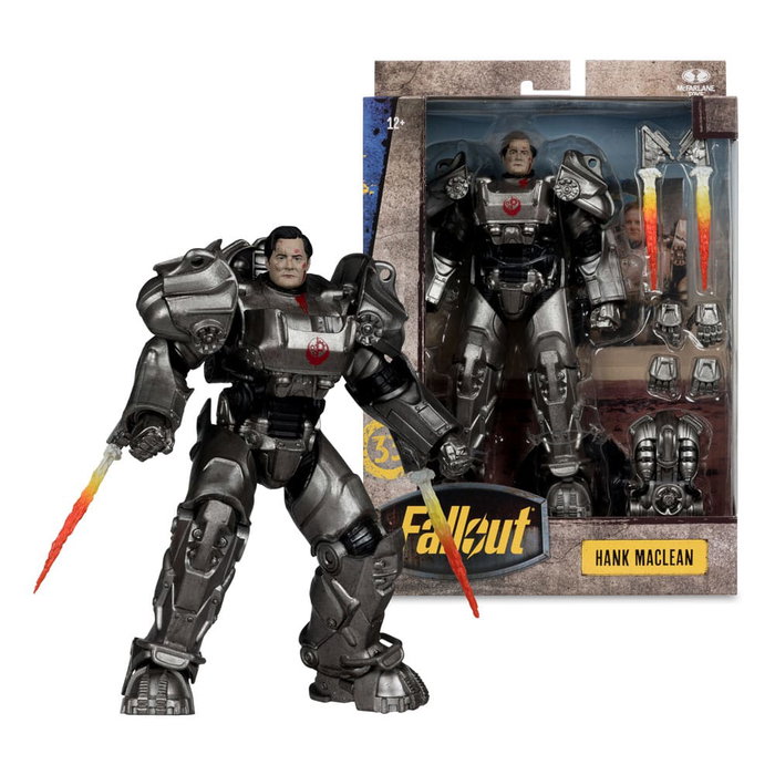 Fallout Figura Hank MacLean 19 cm