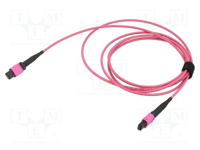 LogiLink MPO Patch Cord 12 núcleos OM4, MPO/PC F/F, Tipo B, 2 m