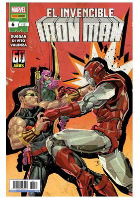Panini España S.A. El Invencible Iron Man 14 (159) Invincible Iron Man 31 USA