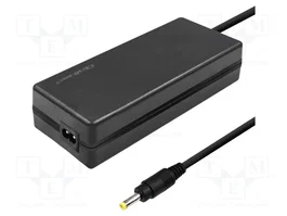 Qoltec Cargador para Huawei 65W 19V 3.42A 4.0*1.7 mm con cable de alimentación