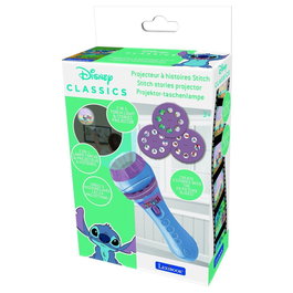 LEXIBOOK Proyector Linterna LED Stitch Disney con 24 imágenes