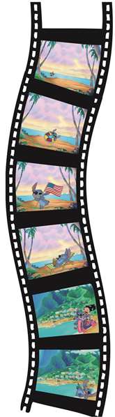 LEXIBOOK Linterna y Proyector Stitch Disney