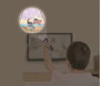 LEXIBOOK Linterna y Proyector Stitch Disney